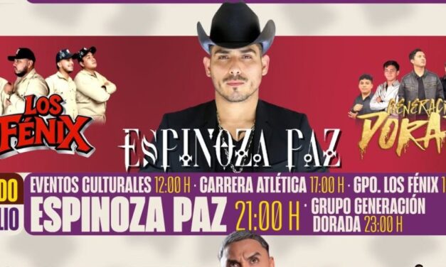 Anuncian cartelera oficial de la Feria de Santiago Apóstol 2026 en Coatzintla