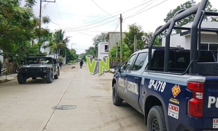 Fuerte movilización policiaca en Álamo tras atentado; reportan un muerto y un lesionado