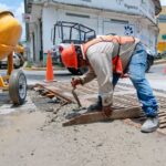 Gobierno de Tuxpan concluye la sustitución de rejillas en la calle 15 de Septiembre