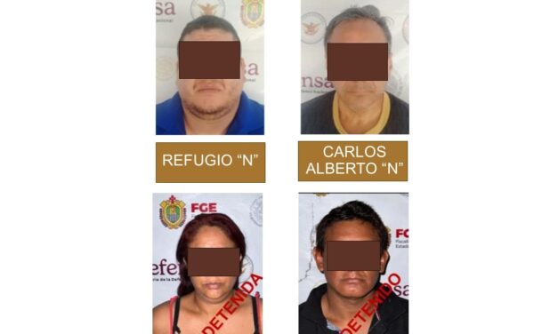 Investigaciones de UECS logran vinculaciones a proceso por secuestro y extorsión en Poza Rica y Veracruz