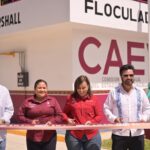 Rocío Nahle entrega planta potabilizadora para 48 mil habitantes de Pueblo Viejo y Tampico Alto 