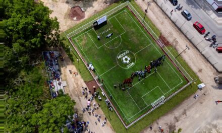 Se inaugura nueva cancha de fútbol 5 gracias a gestión realizada ante el Gobierno Federal