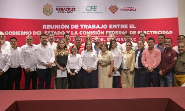 Veracruz y CFE trazan estrategias hacia una mayor cobertura y mejor servicio eléctrico