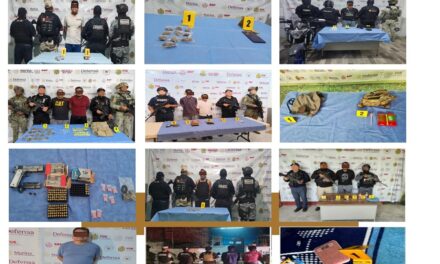 Como resultado de 40 cateos, 40 personas fueron detenidas en 29 municipios de Veracruz