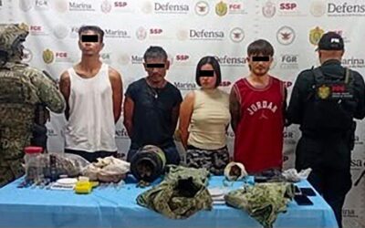 FGE y fuerzas de seguridad ejecutan cateos y detenciones en diversos municipios de Veracruz