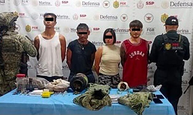 FGE y fuerzas de seguridad ejecutan cateos y detenciones en diversos municipios de Veracruz