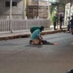 Aparatoso accidente en Tihuatlán deja dos motociclistas lesionados; el responsable se dio a la fuga
