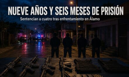 Dan nueve años y medio de prisión a cuatro detenidos tras enfrentamiento en Álamo