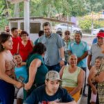 Tuxpan: Daniel Cortina recorre Tampiquillo, Lindero y Comején