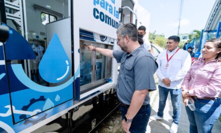 LLEGA A TUXPAN LA PLANTA PURIFICADORA MÓVIL