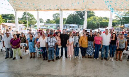 Llegan apoyos sociales a comunidades tuxpeñas