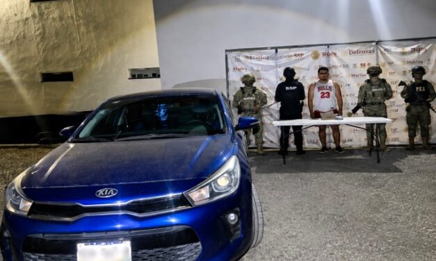 Marina en coordinación interinstitucional detienen a dos presuntos infractores de la ley y liberan a dos personas privadas de su libertad en Cerro Azul