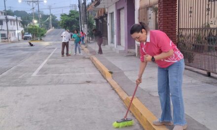 Promueve el DIF de Álamo la cultura de la limpieza a través del programa Barretón