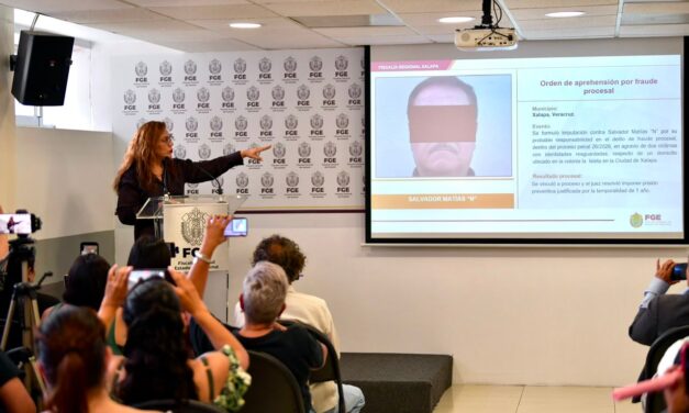 Veracruz fortalece el combate a la impunidad con más de mil 700 aprehensiones; aumentan 154% durante 2026