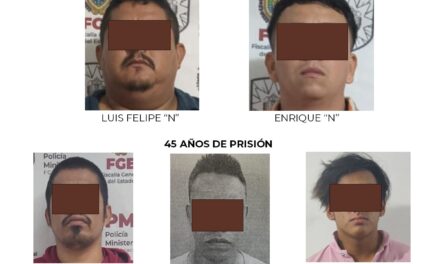 Veracruz fortalece combate a la impunidad con sentencias de 60, 50 y 45 años por delitos de alto impacto