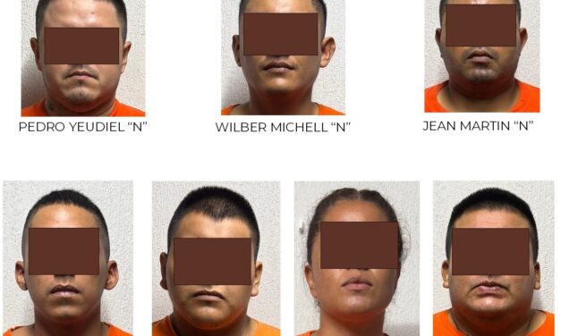 Siete presuntos integrantes de grupo delincuencial a prisión preventiva por desaparición de servidora pública en Poza Rica