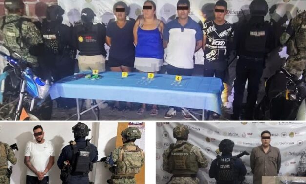 48 personas detenidas y más de 270 dosis de sustancias ilícitas aseguradas, del 18 al 21 de septiembre