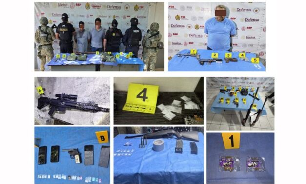 49 cateos en 28 municipios de Veracruz dejan 47 detenidos e indicios asegurados en acciones contundentes contra el delito