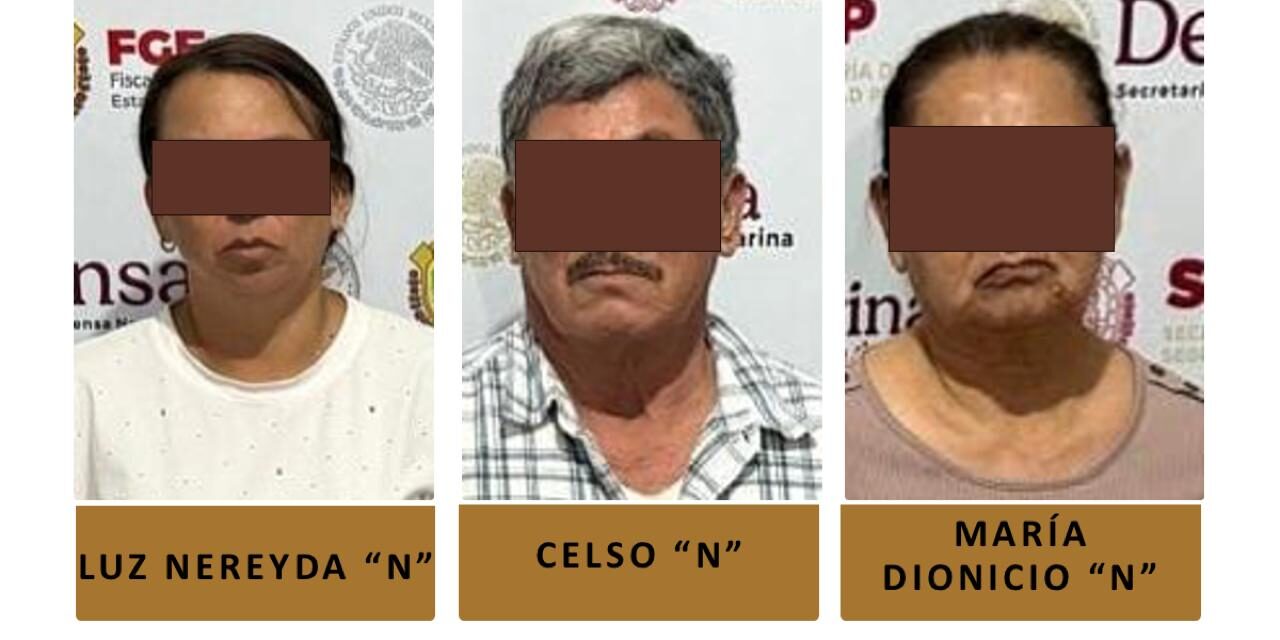 Aseguran más de 15 millones de pesos, droga y armas tras cateo en Tempoal; hay tres detenidos