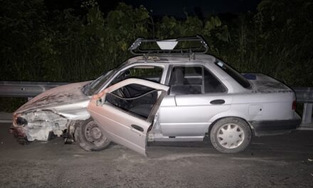 Chalma: Conductor ebrio provoca aparatoso choque en la curva de los Monos