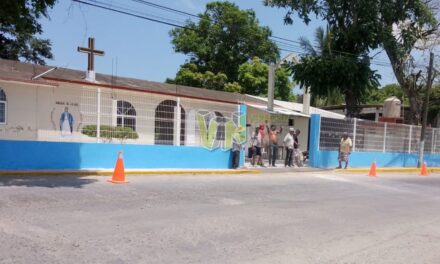 Álamo: Estrenan barda perimetral en la capilla de la comunidad «La Tortuga»