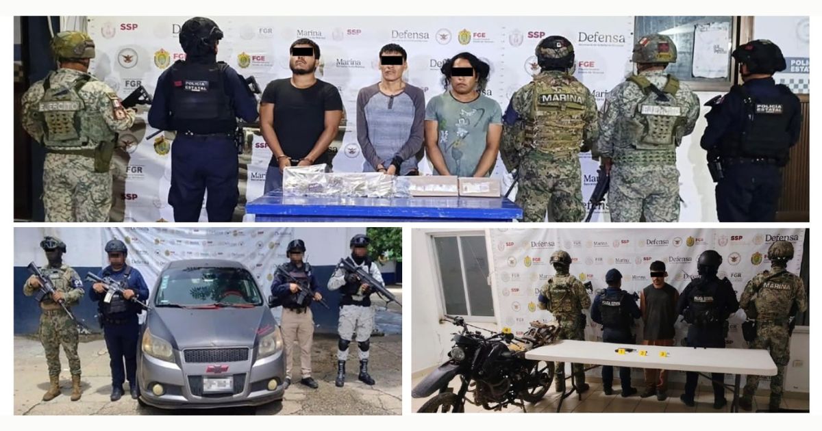 Fuerzas de seguridad detienen a 39 personas; seis serían presuntos integrantes de un grupo delictivo