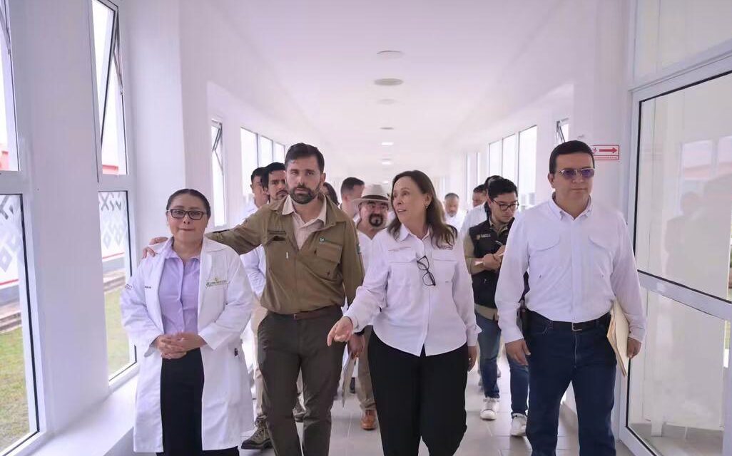 Nahle reporta abasto completo en Hospital de Naranjos y anuncia atención a carreteras del norte
