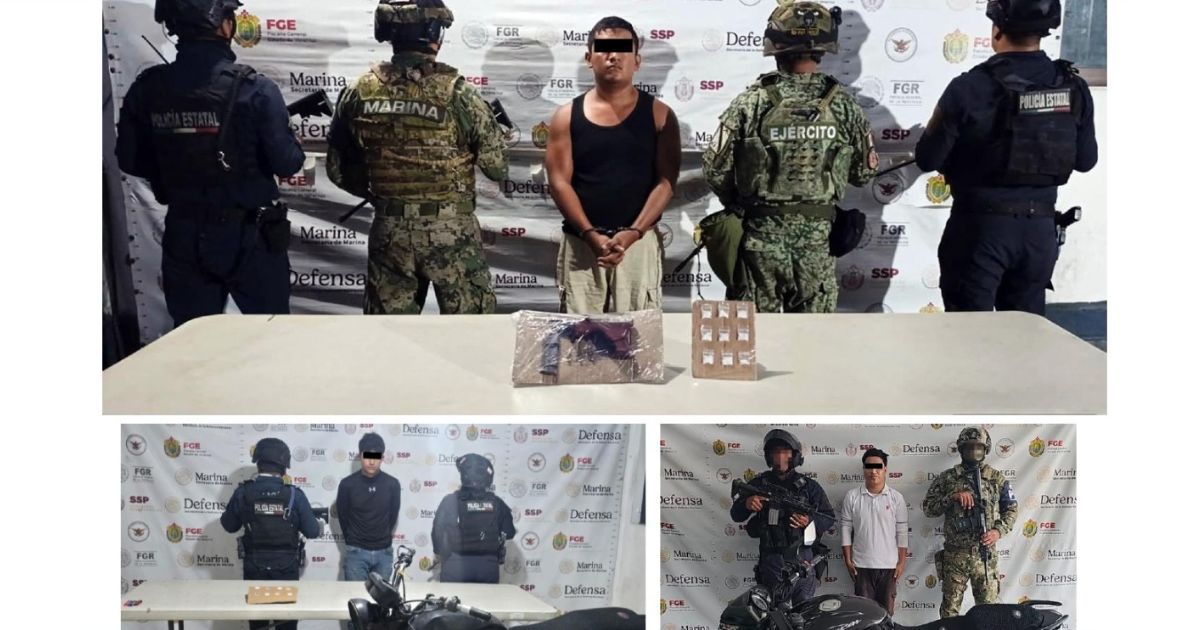 Operativos logran detención de 30 personas y se aseguran más de 180 dosis de presuntas sustancias ilícitas