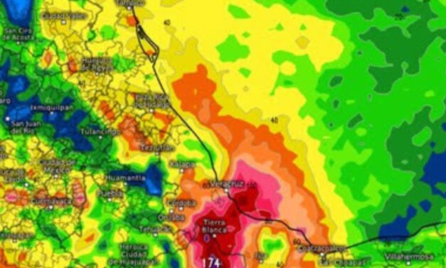 Pronóstico meteorológico para Veracruz: prevén lluvias, tormentas y ambiente cálido durante la semana