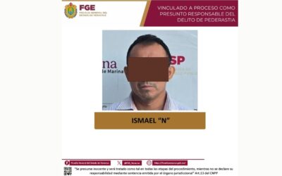Ratifican prisión preventiva a presunto pederasta vinculado a proceso en Nautla