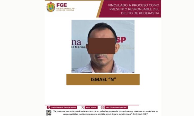 Ratifican prisión preventiva a presunto pederasta vinculado a proceso en Nautla