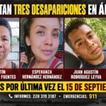 Buscan a dos hombres y una mujer desaparecidos en Álamo