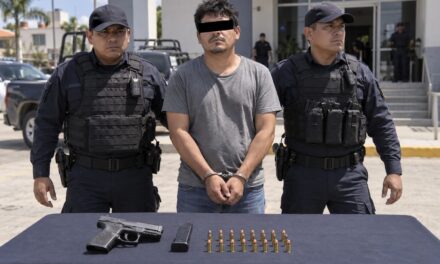 ¡CON PISTOLA Y 17 CARTUCHOS! VINCULAN A PROCESO A DETENIDO EN POZA RICA