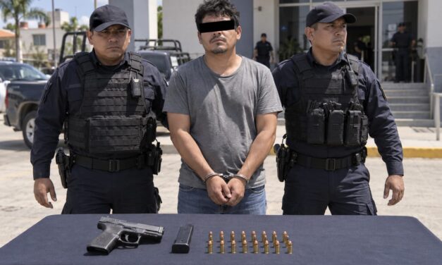 ¡CON PISTOLA Y 17 CARTUCHOS! VINCULAN A PROCESO A DETENIDO EN POZA RICA