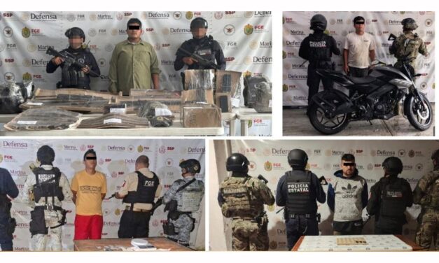 Operativos coordinados: 11 personas detenidas y casi 100 dosis de presuntas sustancias ilícitas