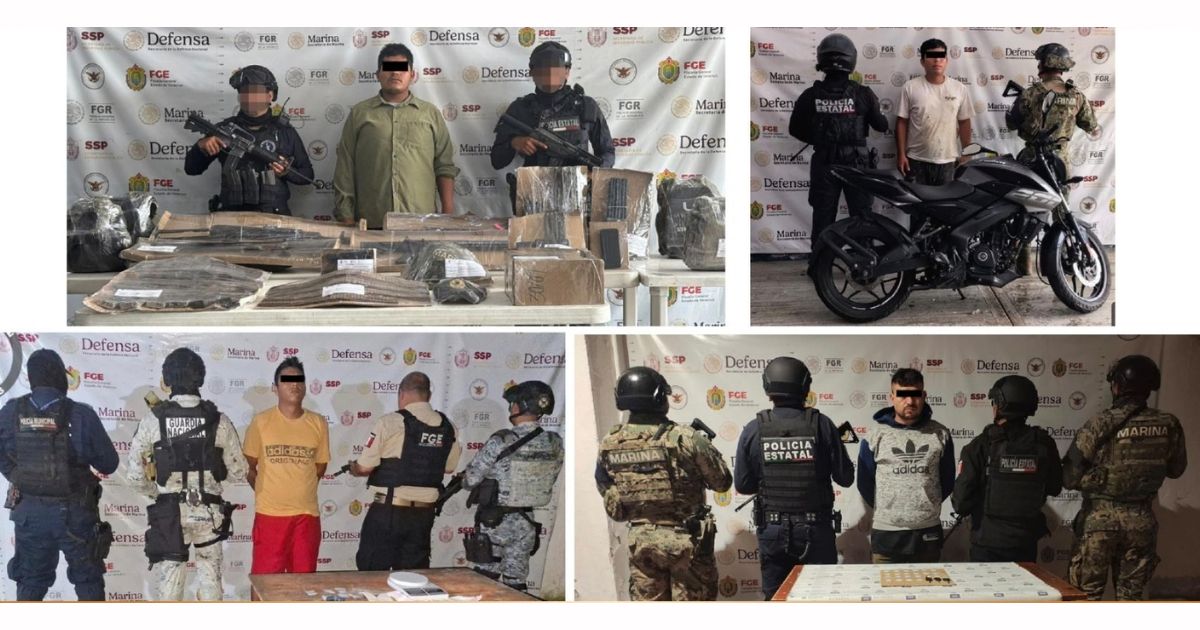 Operativos coordinados: 11 personas detenidas y casi 100 dosis de presuntas sustancias ilícitas