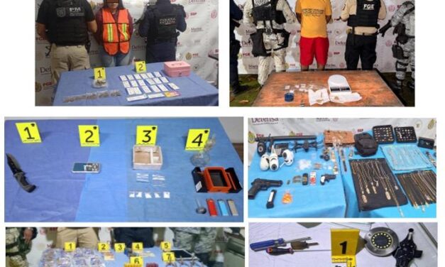 37 cateos en 25 municipios de Veracruz dejan 28 detenidos e indicios asegurados