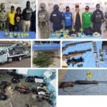 47 cateos en 30 municipios de Veracruz deja 38 detenidos