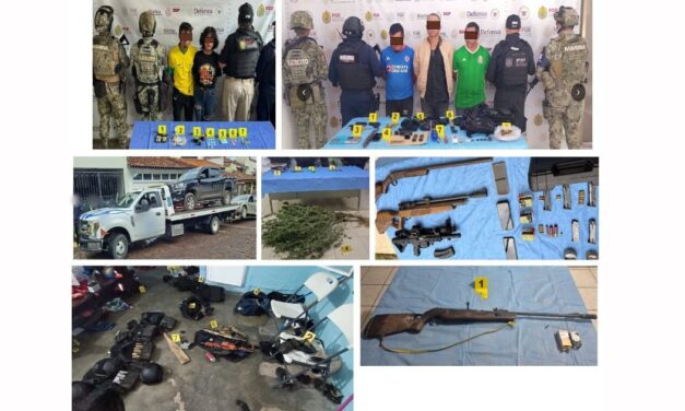 47 cateos en 30 municipios de Veracruz deja 38 detenidos