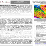SPC desactiva la Alerta Gris; permanece un Aviso Especial por riesgo de deslaves y crecida de ríos