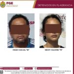 Cateo en Chicontepec: dos personas detenidas y  sustancias ilícitas aseguradas