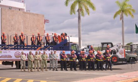 Instalan puesto de comando preventivo en Poza Rica ante sistema tropical