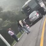 Choque frontal entre automóvil y autobús en la carretera Papantla–Poza Rica