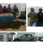 Despliegue de fuerzas de seguridad en 18 municipios deja 56 detenidos, armas y dosis droga asegurada