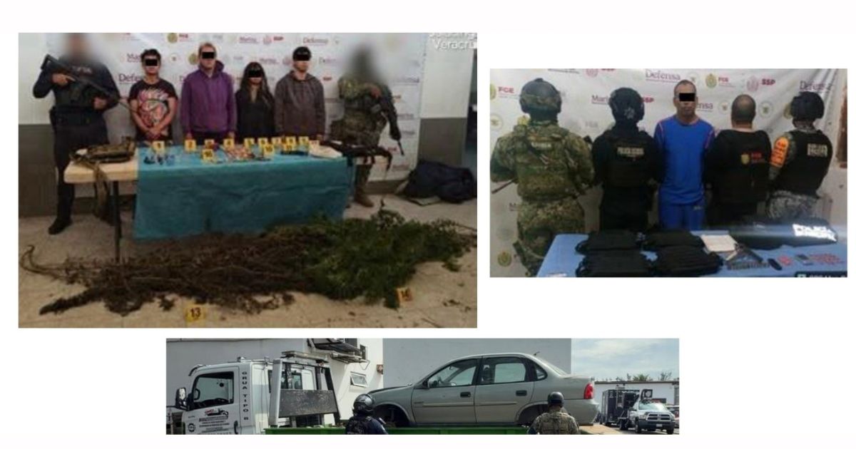 Despliegue de fuerzas de seguridad en 18 municipios deja 56 detenidos, armas y dosis droga asegurada