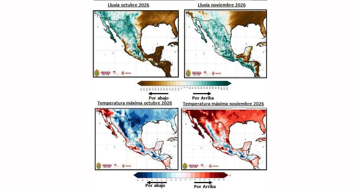 Emiten Alerta Climática en Veracruz por fortalecimiento de El Niño