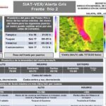 Emiten Alerta Gris en Veracruz por el paso del Frente Frío 2