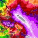 Frente Frío Núm. 2 cruzará Veracruz el fin de semana; se prevén precipitaciones superiores a 150 mm y rachas de hasta 100 km/h