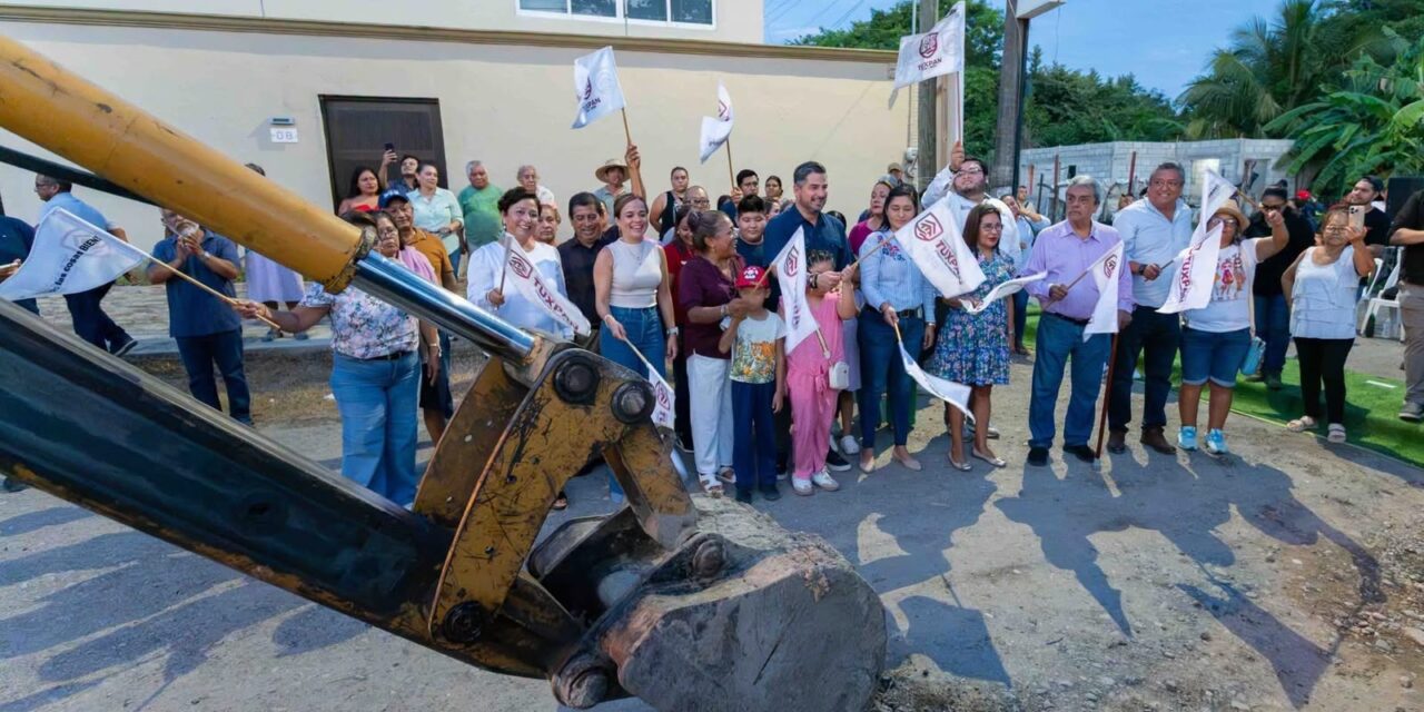 INICIA GOBIERNO DE TUXPAN CONSTRUCCIÓN DE GUARNICIONES Y BANQUETAS EN LA COLONIA ARBOLEDA