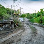 Tuxpan: Inicia transformación de la calle General Francisco Silva, en Alto Lucero